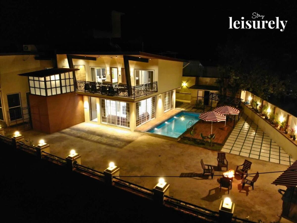 Stay Leisurely Avalon Heights 4Bhk, พันช์กานี ภายนอก รูปภาพ